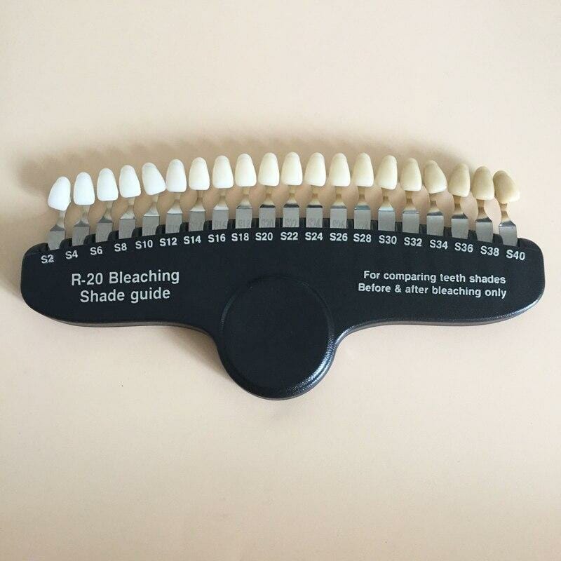 Escala de Cores de Dentes com