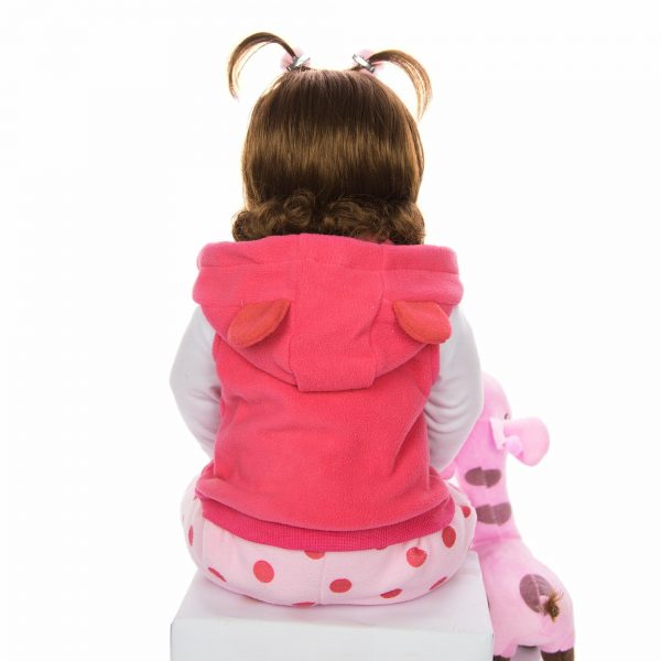 Bebe reborn silicone boneca mariana delicada 48 cm store doll