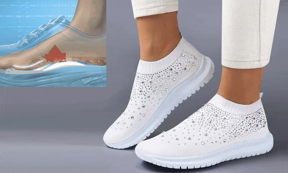 Cloud Feet Tênis Feminino que Alivia as Dores nos Pés Descrição